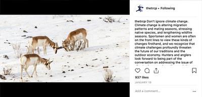 “Tied to the Land”: Climate Change Activism Among U.S. Hunters and Fishers